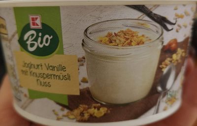 Joghurt front packaging