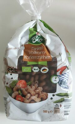 Dinkel Vollkorn Korkenzieher front packaging