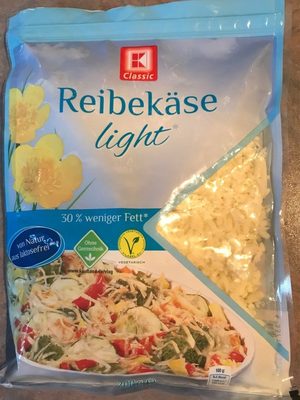 Reibekäse light