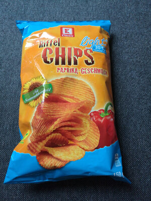 Riffel Chips Paprika front packaging