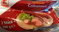 Delikatess Cabanossi, geräuchert