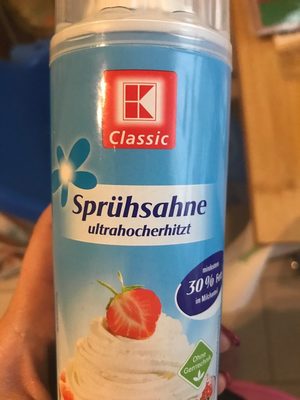 Sprühsahne 30% Fett