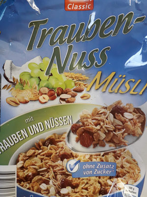 Trauben Nuss Müsli