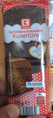 Zartbitterschokoladen Kuvertüre