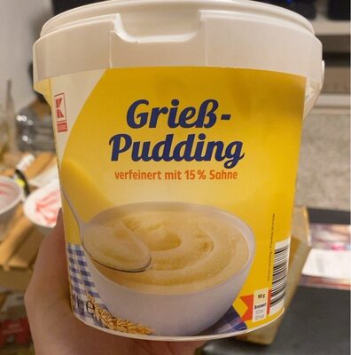 Grießpudding front packaging