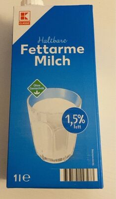 Haltbare Fettarme Milch front packaging