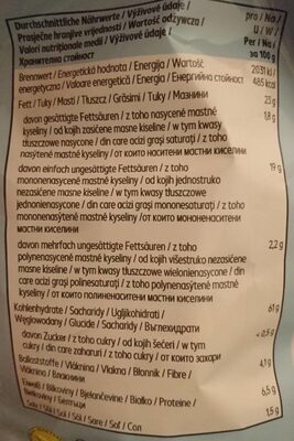 Light Geriffelte Salz Chips nutrition facts table