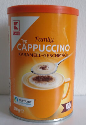 Typ Cappucino Karamell-Geschmack