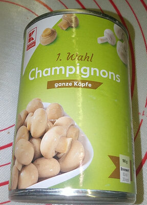 Champignons, 1. Wahl