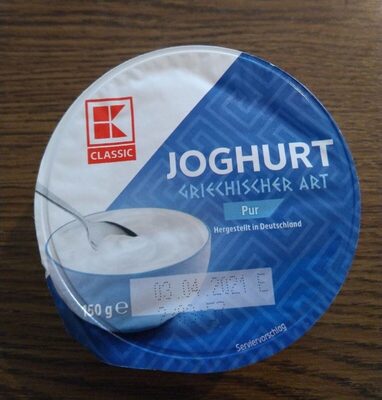 Joghurt griechischer Art
