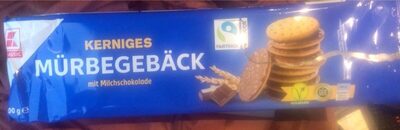 Kerniges Mürbegebäck mit Milchschokolade