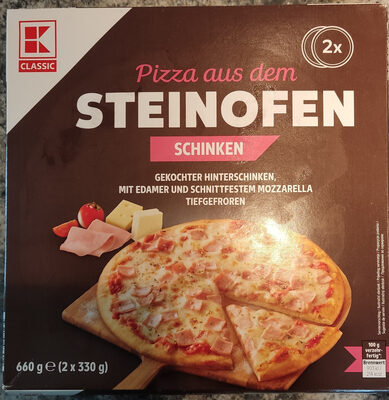 Steinofen Pizza Schinken
