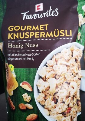 Gourmet Knuspermüsli Honig-Nuss