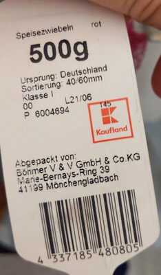Zwiebel rot front packaging