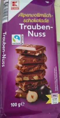 Alpenvollmilch Traube Nuss