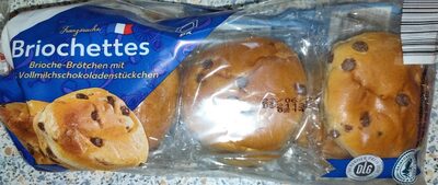 Briochettes mit Schokostückchen front packaging