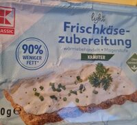 Frischkäsezubereitung Kräuter light