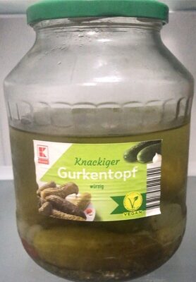 Knackiger Gurkentopf front packaging