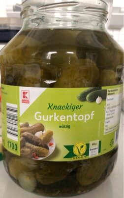 Knackiger Gurkentopf