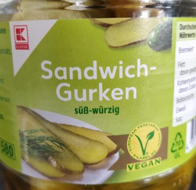 Sandwich-Gurken