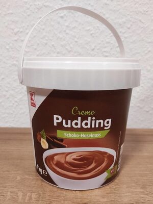 Creme Pudding Haselnuss front packaging