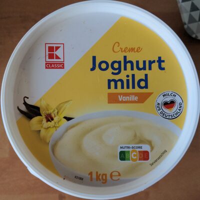 Creme Joghurt mild Vanille