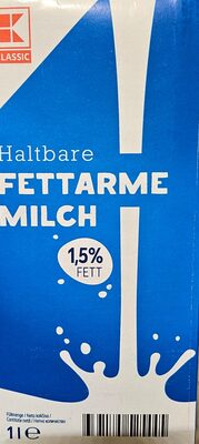 Хомогенизирано прясно краве мляко 1.5% front packaging