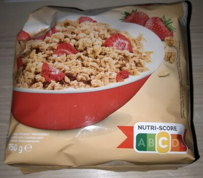 Erdbeer Knusper Müsli Mit Leckeren Erdbeeren