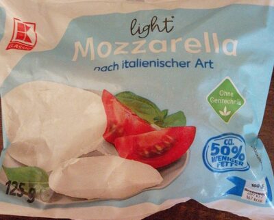 light Mozzarella nach italienischer art