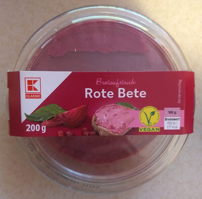 Brotaufstrich Rote Beete