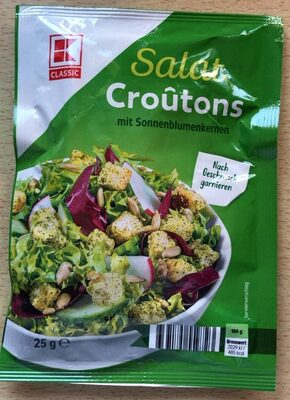 Salat Croûtons front packaging