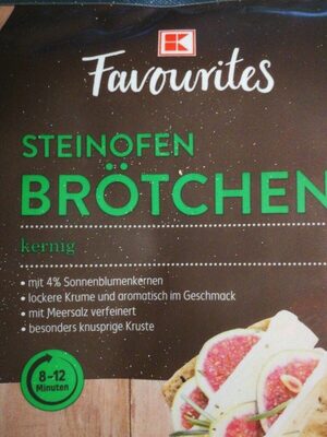 Steinofen Brötchen kernig