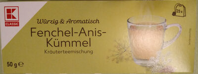 Fenchel-Anis-Kümmel Kräuterteemischung