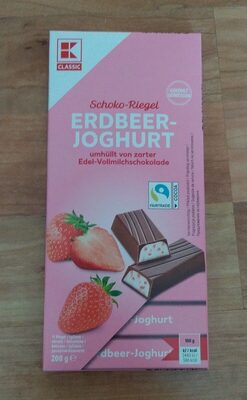 Schoko-Riegel Erdbeer-Joghurt