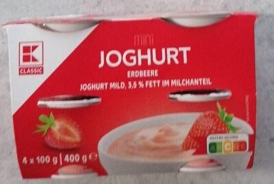 Mini Joghurt erdbeere