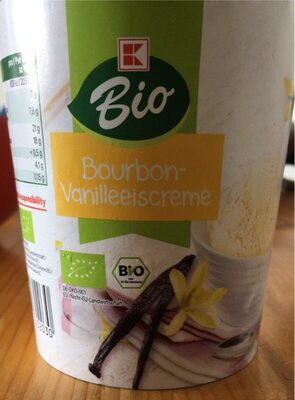 Bourbon-Vanilleeiscreme front packaging