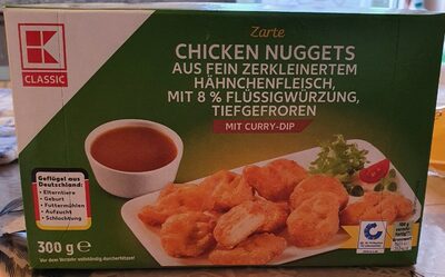 Chicken Nuggets mit Curry-Dip