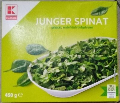 Junger Spinat