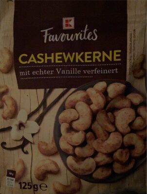 Cashewkerne mit echter Vanille verfeinert