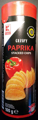 Crispy Paprika Stacked Chips