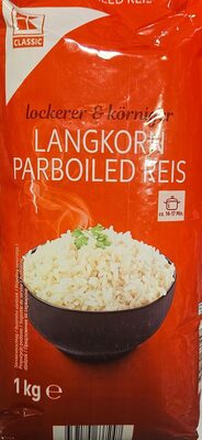 Langkorn Parboiled Reis