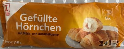 Gefüllte Hörnchen front packaging