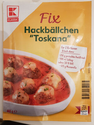 Hackbällchen Toskana