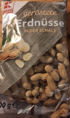 Geröstete Erdnüsse in Schale