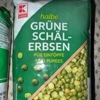 Schälerbsen grüne roh
