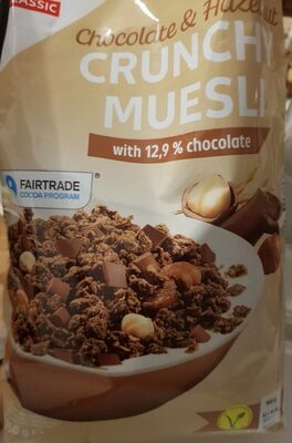 Crunchy Muesli Chocolate & Hazelnut