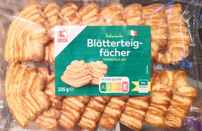 Blätterteigkekse front packaging