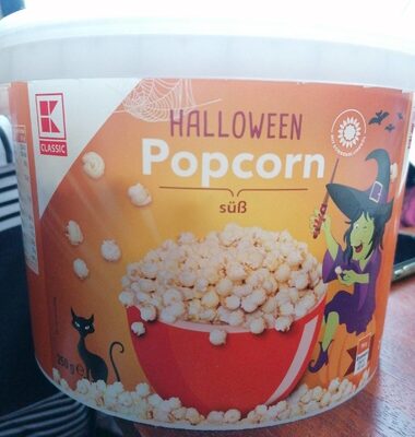 Halloween Popcorn front packaging