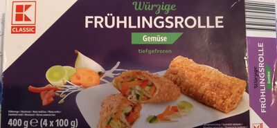 Frühlingsrolle Kaufland front packaging