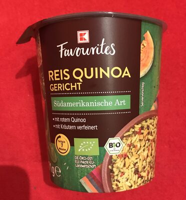 Reis Quinoa Gericht